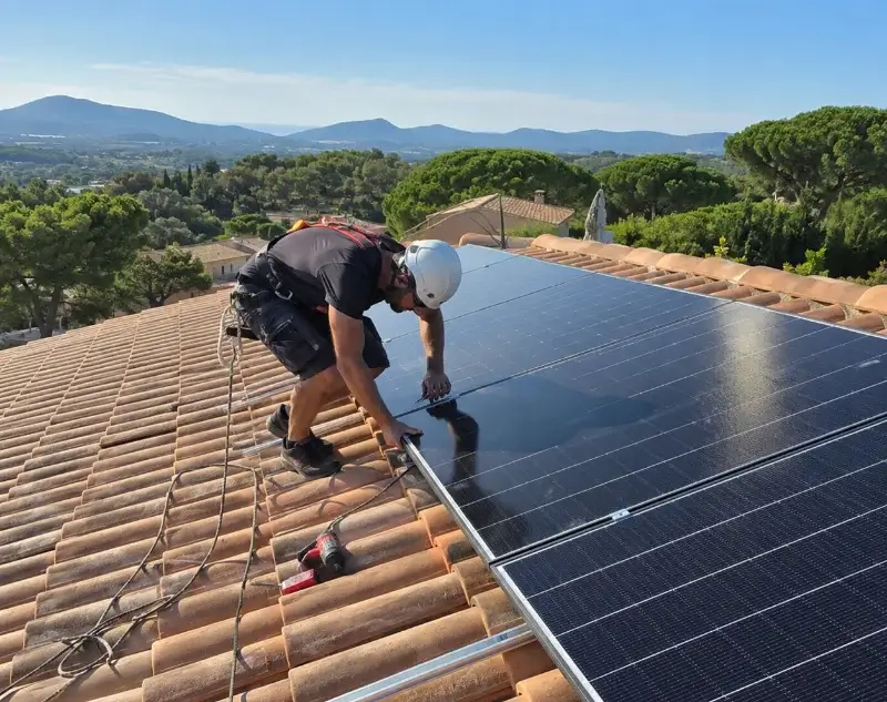 Installateur panneaux solaires Mouriès — pose photovoltaïque sur toiture