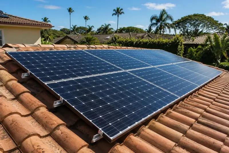 Installation de panneaux solaires à Mouriès